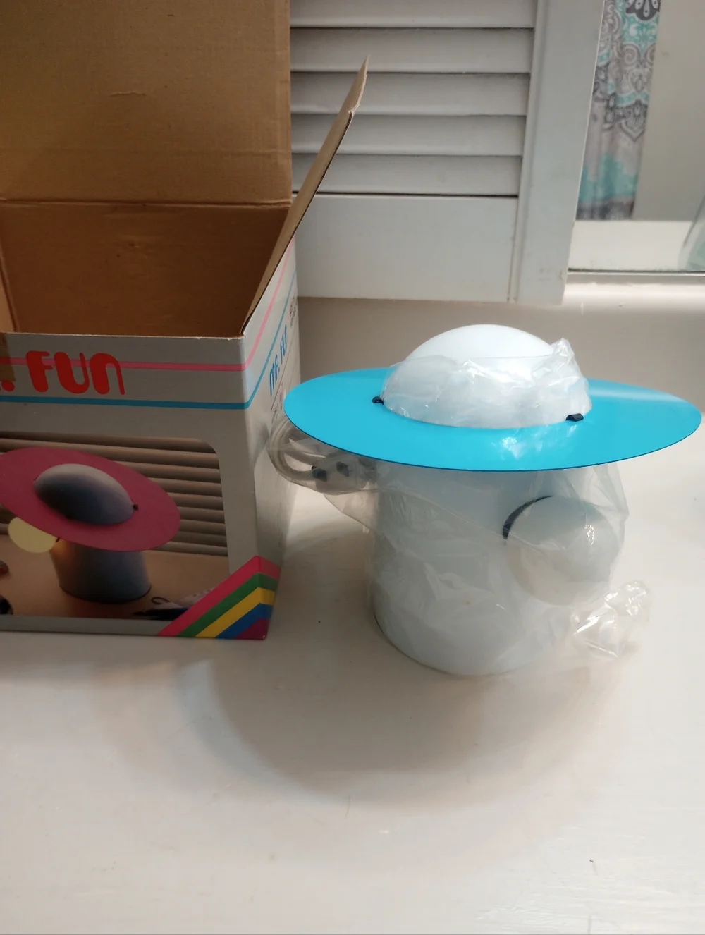 Mr. Fun Space Age Vintage Retro Lamp New In Box